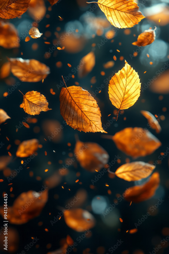 An animation of leaves falling gently as the first bell rings, signaling the transition from summer to the start of school, An animation of leaves falling gently as the first bell rings, signaling the transition from summer to the start of school,