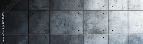 Abstract 3D rendering of a grey concrete wall background