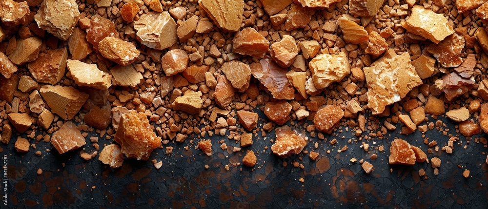Brown Crumbly Surface - Rocks, Sand, or Bark Brown Crumbly Surface - Rocks, Sand, or Bark