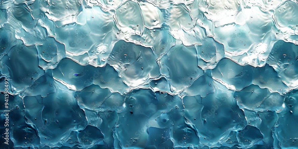 Iceberg Art Installation in a Public Park Iceberg Art Installation in a Public Park
