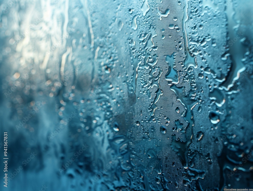 Raindrops on Glass Window Raindrops on Glass Window