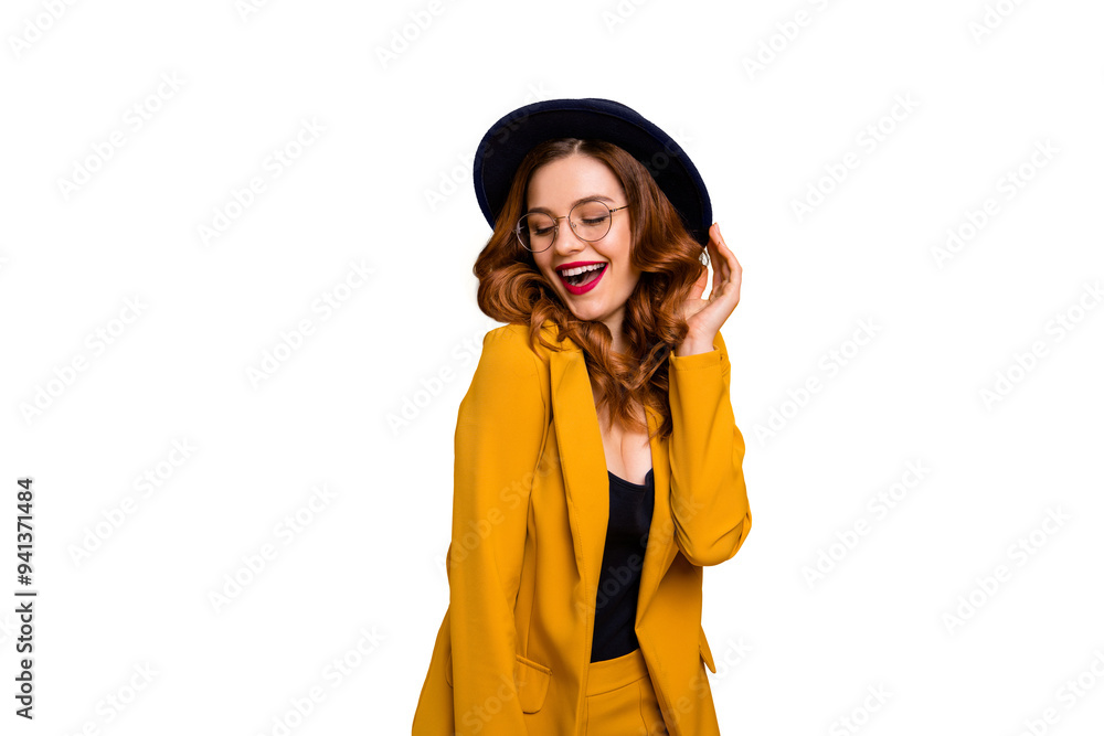 Portrait of her she nice-looking charming cute attractive lovely lovable fascinating fashionable chic cheery wavy-haired lady having fun enjoying time isolated on bright vivid shine orange background Portrait of her she nice-looking charming cute attractive lovely lovable fascinating fashionable chic cheery wavy-haired lady having fun enjoying time isolated on bright vivid shine orange background