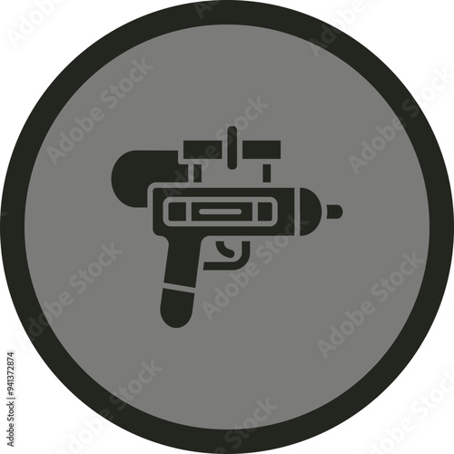 Water Gun Icon Design