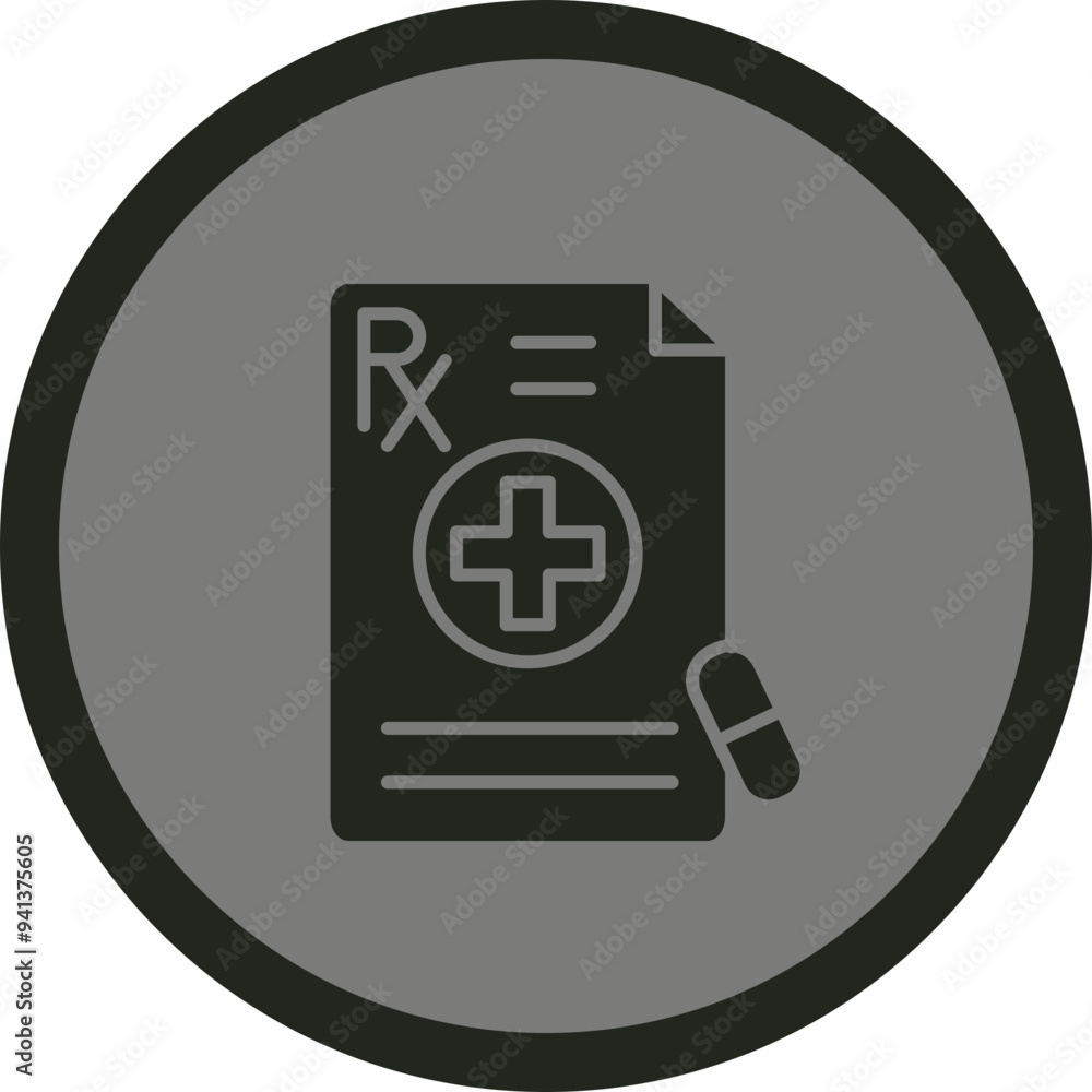 Prescription Icon Design Prescription Icon Design
