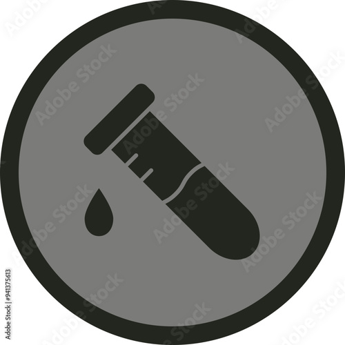 Blood Test Icon Design