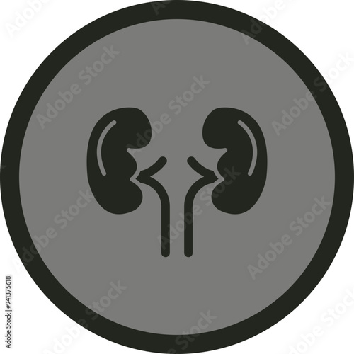 Kidneys Icon Design