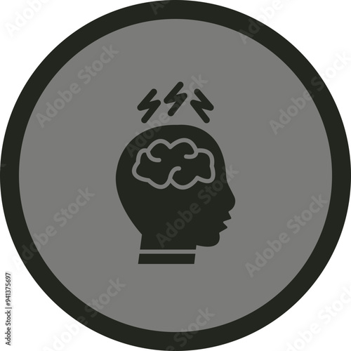 Migraine Icon Design