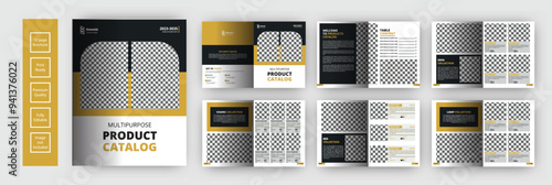 Product Catalogue Brochure Template Design Editable vector Template