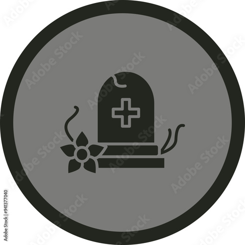 Grave Icon Design