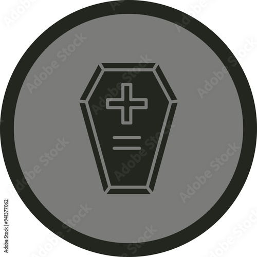 Coffin Icon Design
