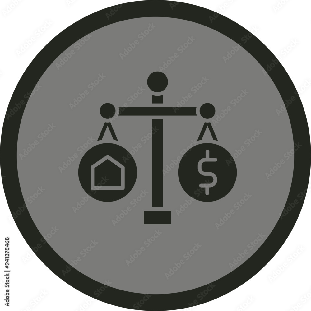 Scale Icon Design Scale Icon Design
