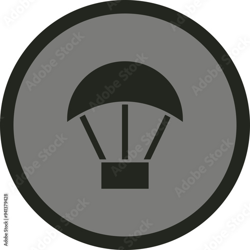 Paraglider premium Icon Design