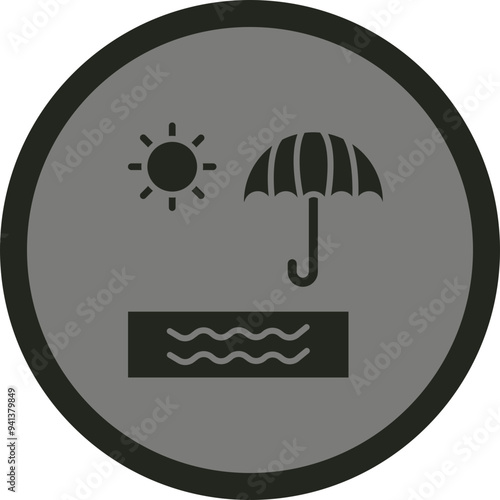 Beach Icon Design