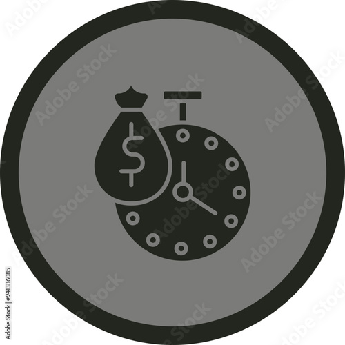 Payment Time Icon Design