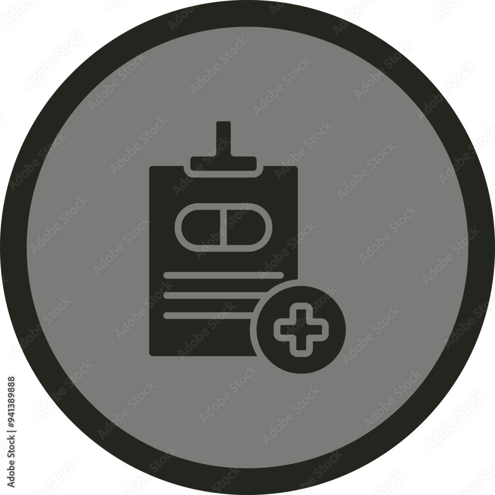 Prescription Icon Design Prescription Icon Design