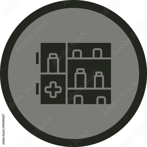 Medicine Cabinet Icon Design