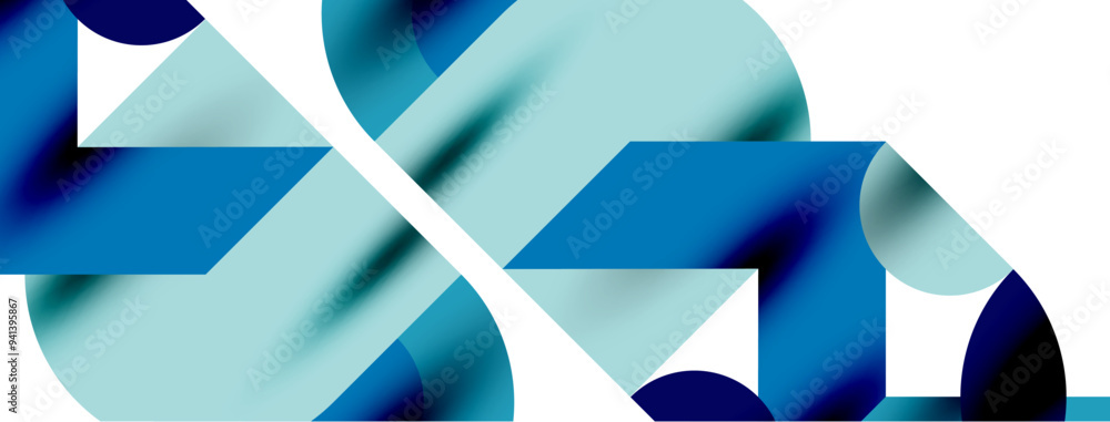 Metal color circles with shadows and other geometric elements composition for wallpaper, banner, background or landing Metal color circles with shadows and other geometric elements composition for wallpaper, banner, background or landing
