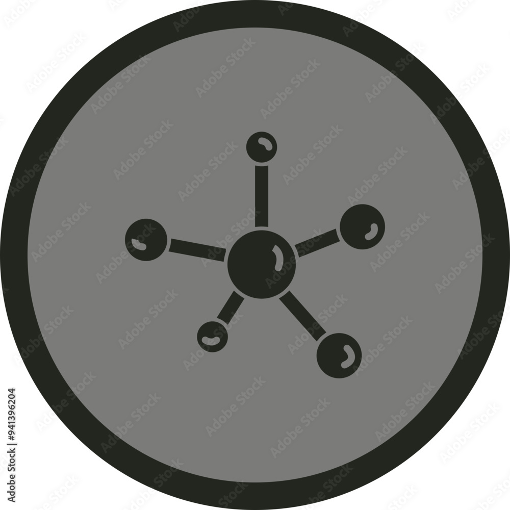 Molecules Icon Design Molecules Icon Design