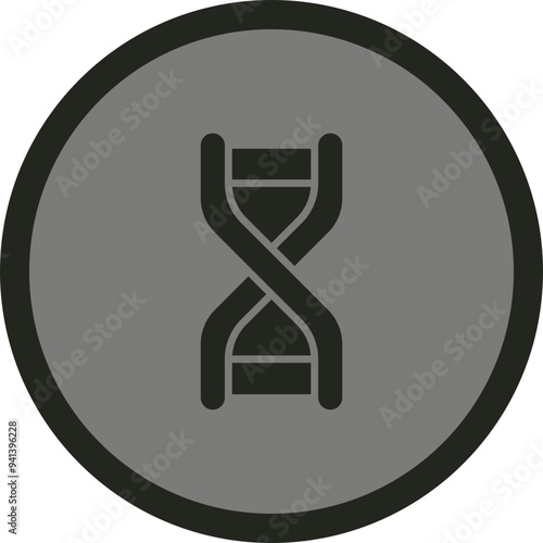 Deoxyribonucleic Aid Icon Design