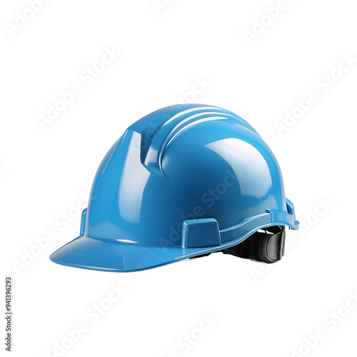 Safety Helmet isolated on transparent background photo