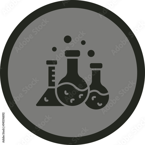 Flasks Icon Design