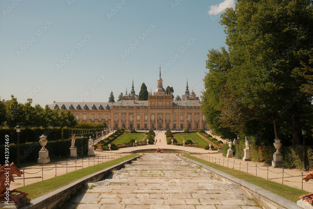 Obraz premium Palacio Real de la Granja de San Ildefonso