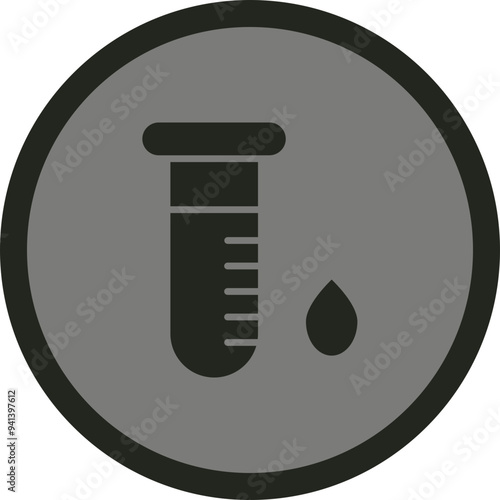 Blood Test Vector Icon Design