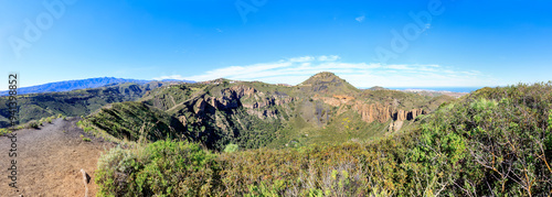 Obraz na płótnie Caldera de Bandama near Las Palmas on Canary Islands w salonie