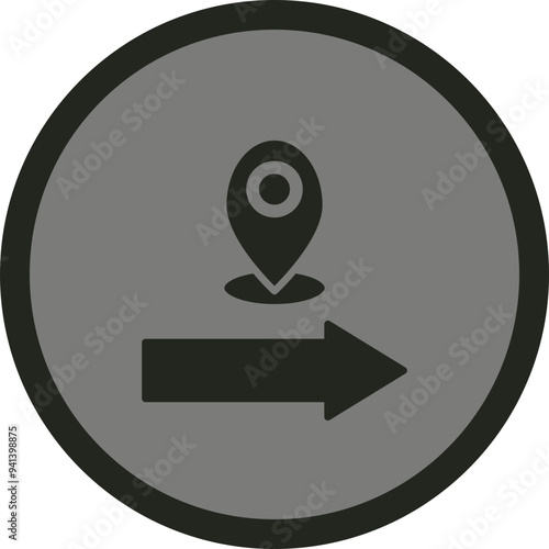 Let Go Vector Icon Design