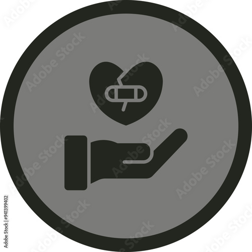 Forgiveness Vector Icon Design