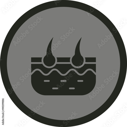 Hairy Vector Icon Design