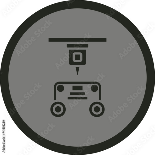Laminated Object Manufacturing Icon Design