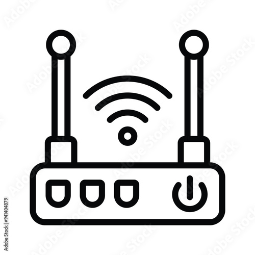 Take your hands on this amazing icon of wifi router