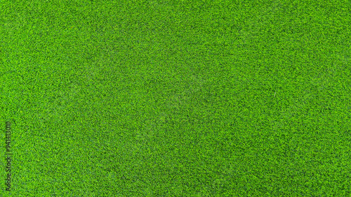 Green grass background, top view background of garden bright grass concept used for making green backdrop