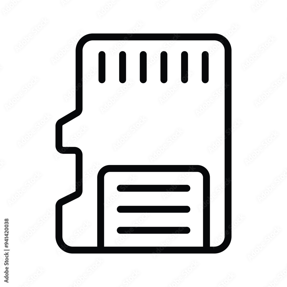 Data memory chip, memory card icon easy to use and download Data memory chip, memory card icon easy to use and download