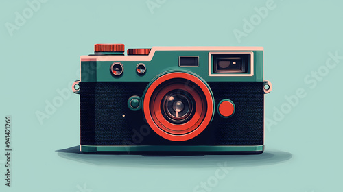 Vintage Camera Illustration