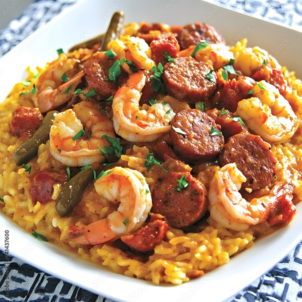 spicy jambalaya