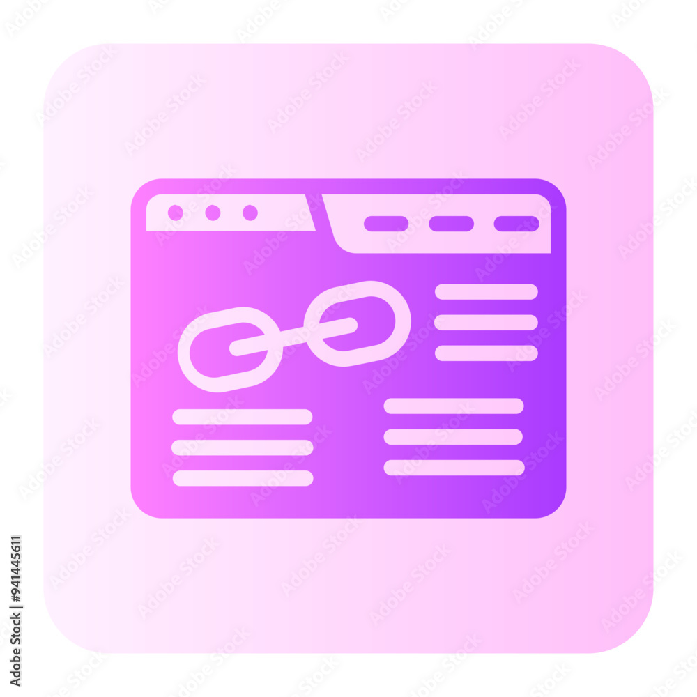 link gradient icon link gradient icon