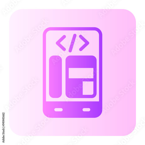 layout gradient icon