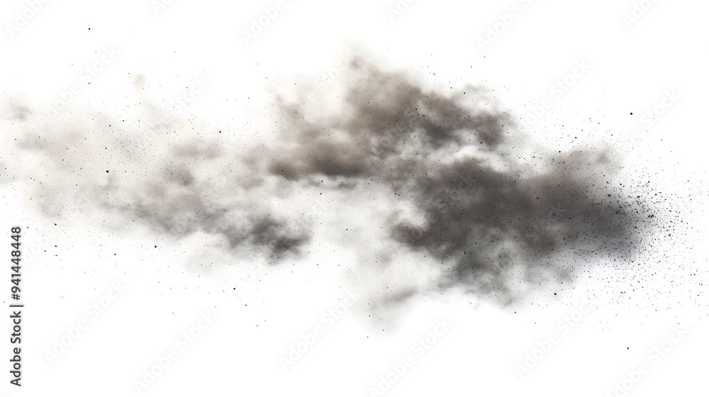 CG Floating Cloud of Dust Particles: A diffuse cloud of tiny CG dust particles, softly lit and suspended in mid-air on a white background.
CG Floating Cloud of Dust Particles: A diffuse cloud of tiny CG dust particles, softly lit and suspended in mid-air on a white background.