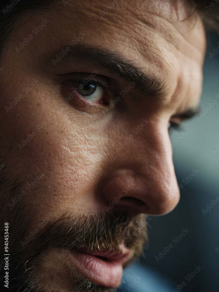 A close-up view of a man’s ear with visible hair A close-up view of a man’s ear with visible hair