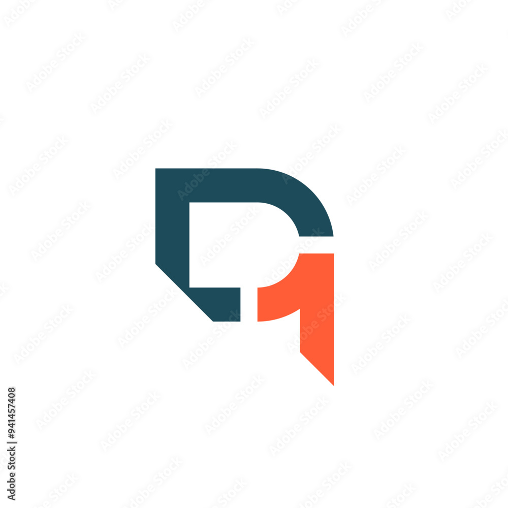 D1 Monogram Minimal Typography Logo Design Vector D1 Monogram Minimal Typography Logo Design Vector