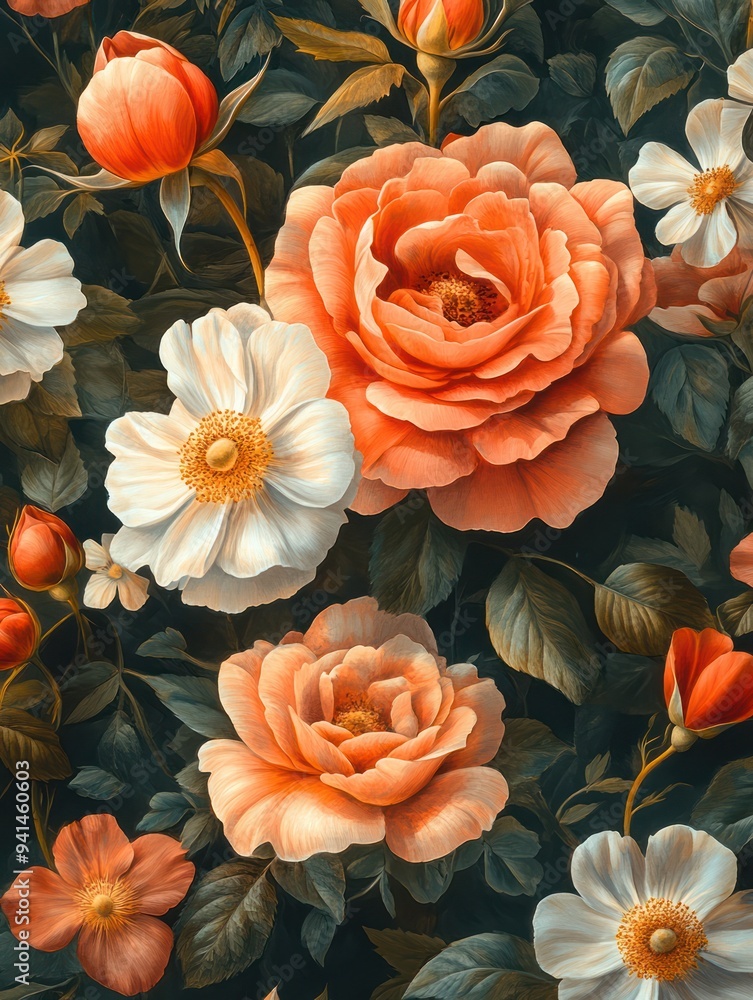 Decorative Floral Pattern Decorative Floral Pattern