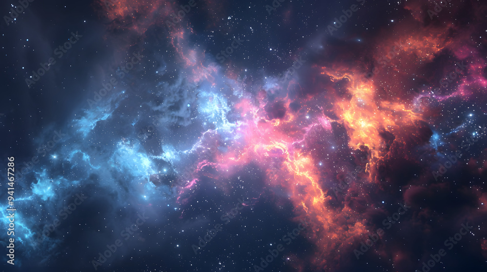 Space Element Watercolor Style Space Element Watercolor Style