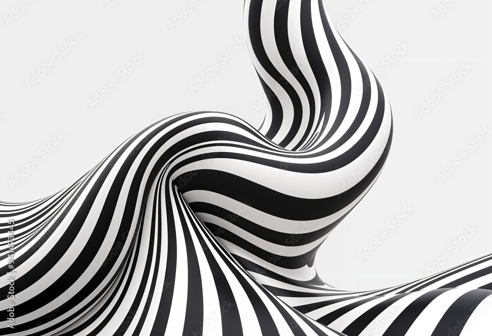 Obraz premium black and white abstract background