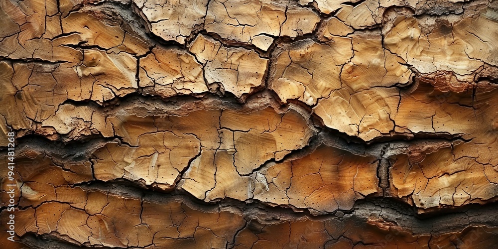 Close-up View of Rotted Wood Texture Close-up View of Rotted Wood Texture
