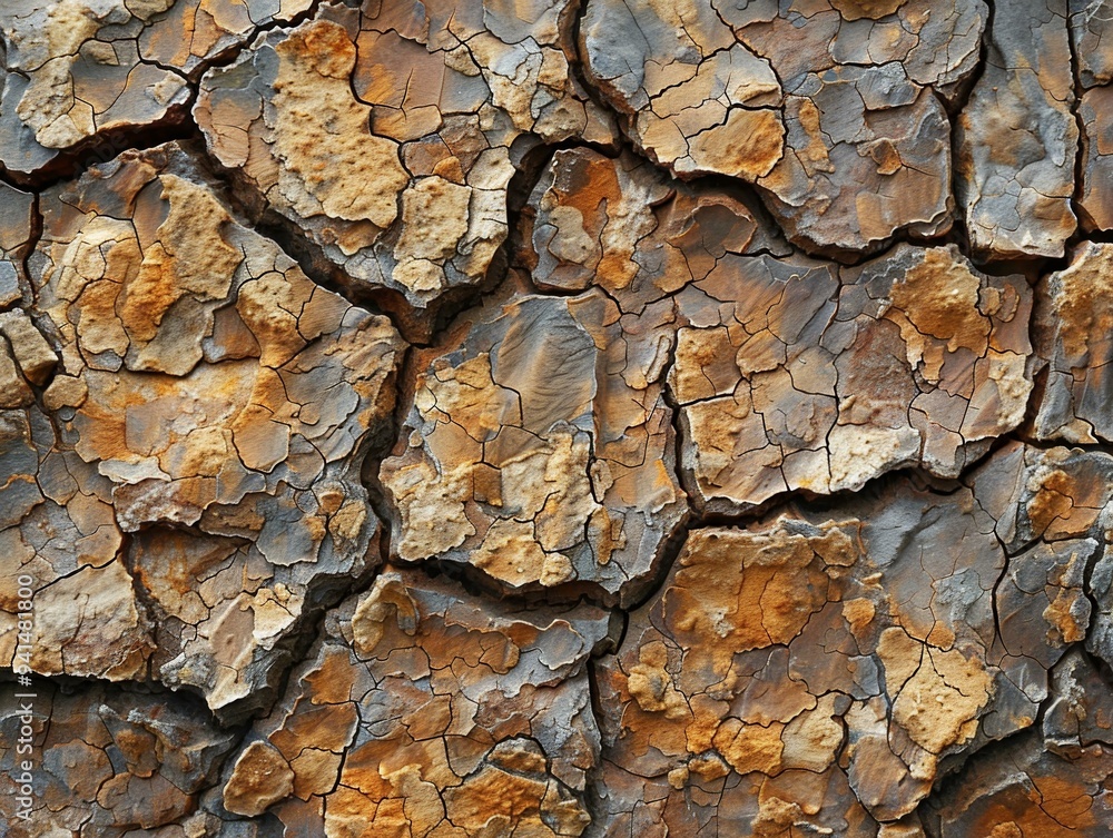Rusty Metal Surface with Cracks and Crevices Rusty Metal Surface with Cracks and Crevices