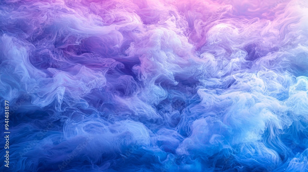 Abstract Blue and Purple Smoke Background Abstract Blue and Purple Smoke Background