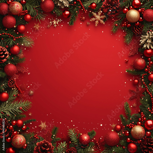 red christmas background
