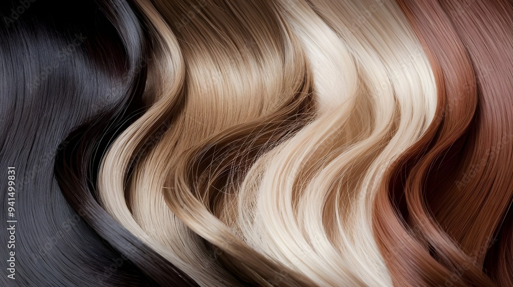Colorful Hair Extensions - Different Styles and Shades Colorful Hair Extensions - Different Styles and Shades